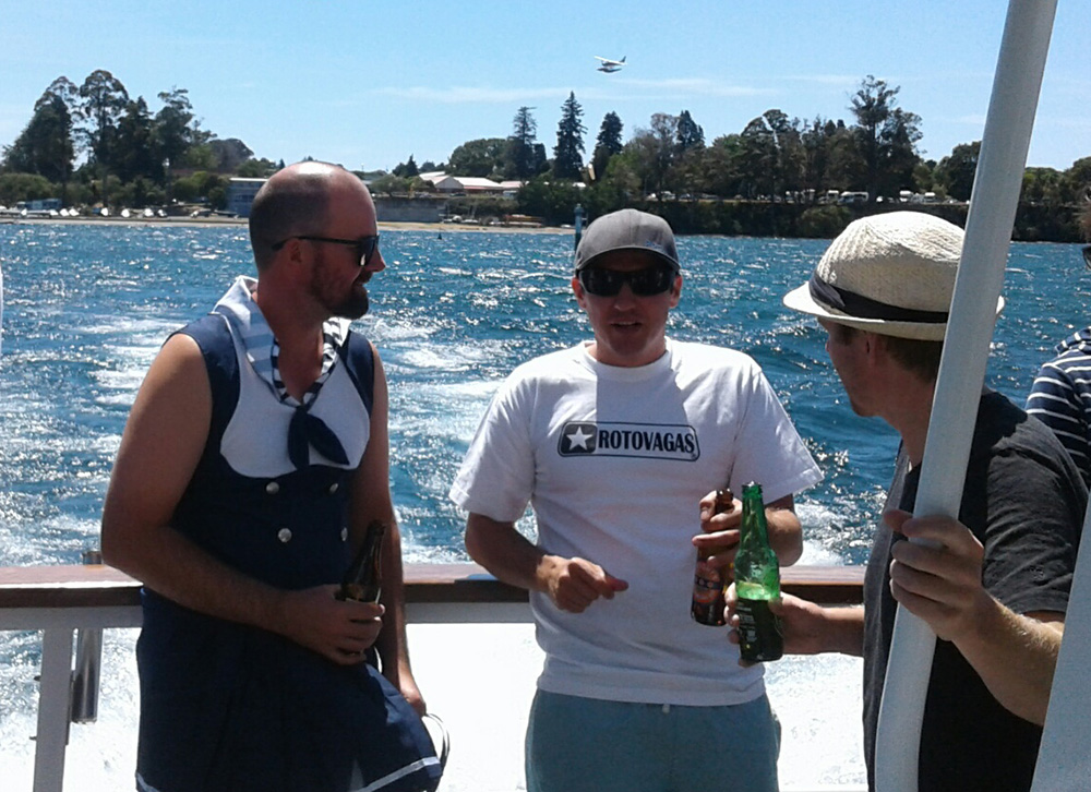 taupo boat cruise stag do