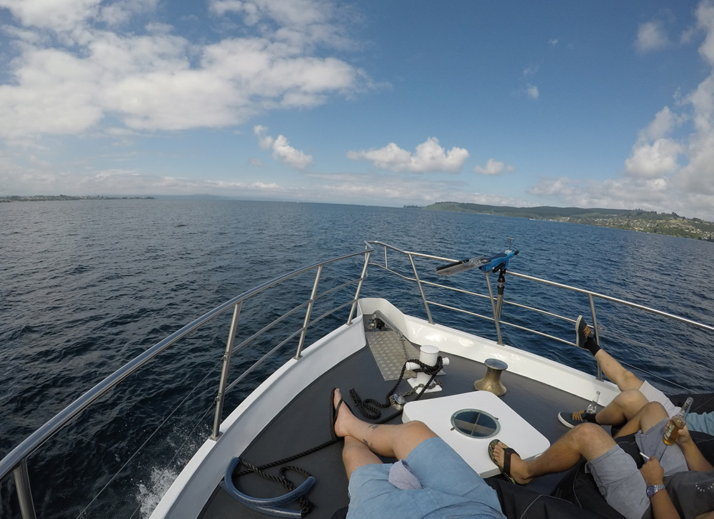 taupo boat cruise stag do